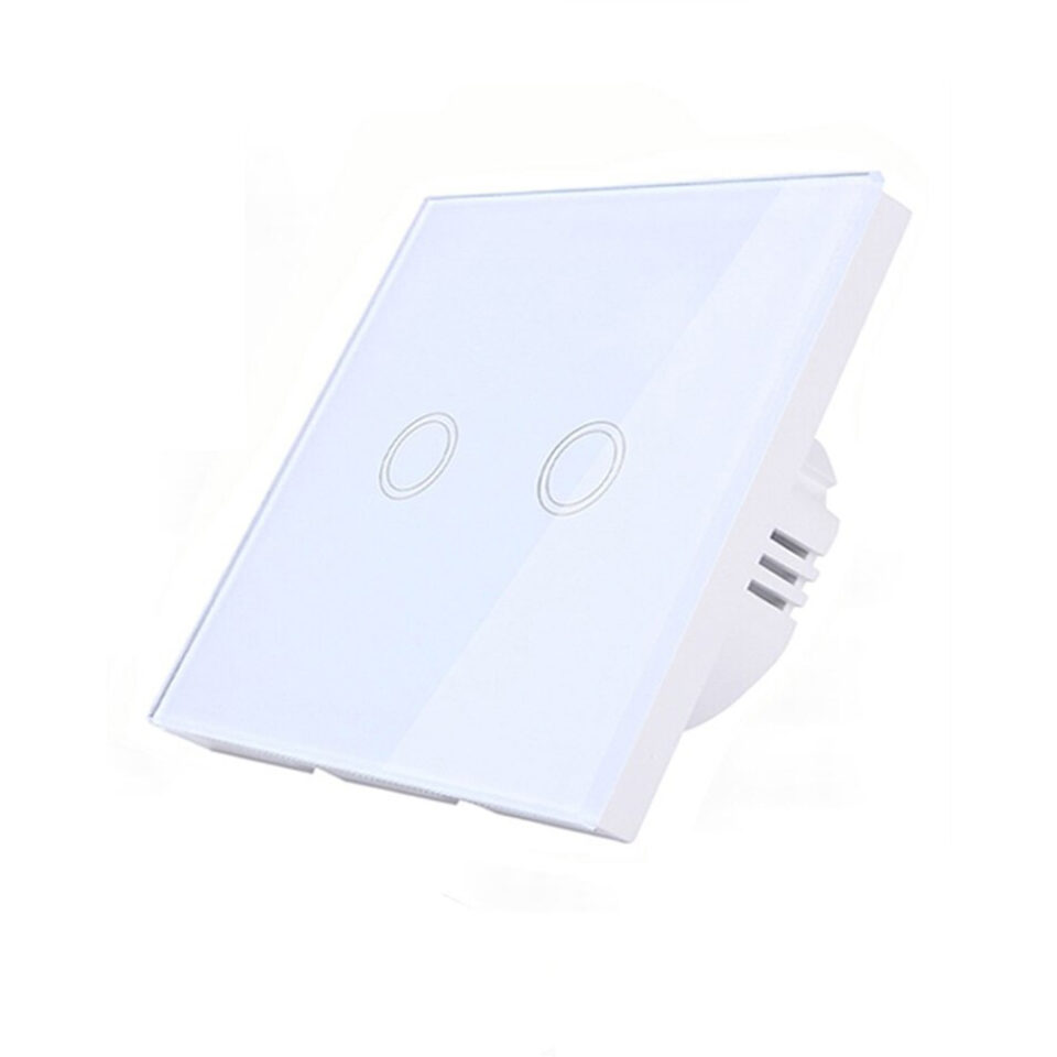 Smart-HL 2CH WIFI EU Touch Switch with RF 433Mhz