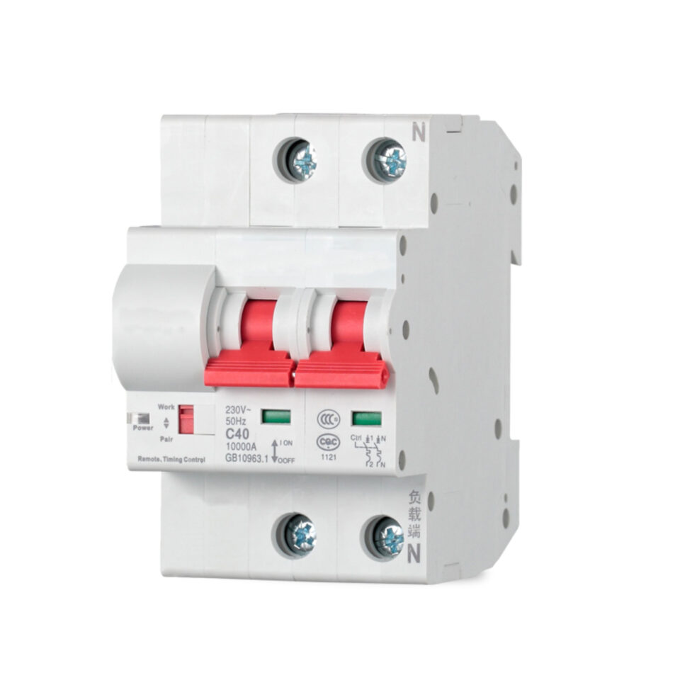 Smart-HL 2P MCB Switch Circuit Breaker with Measurement