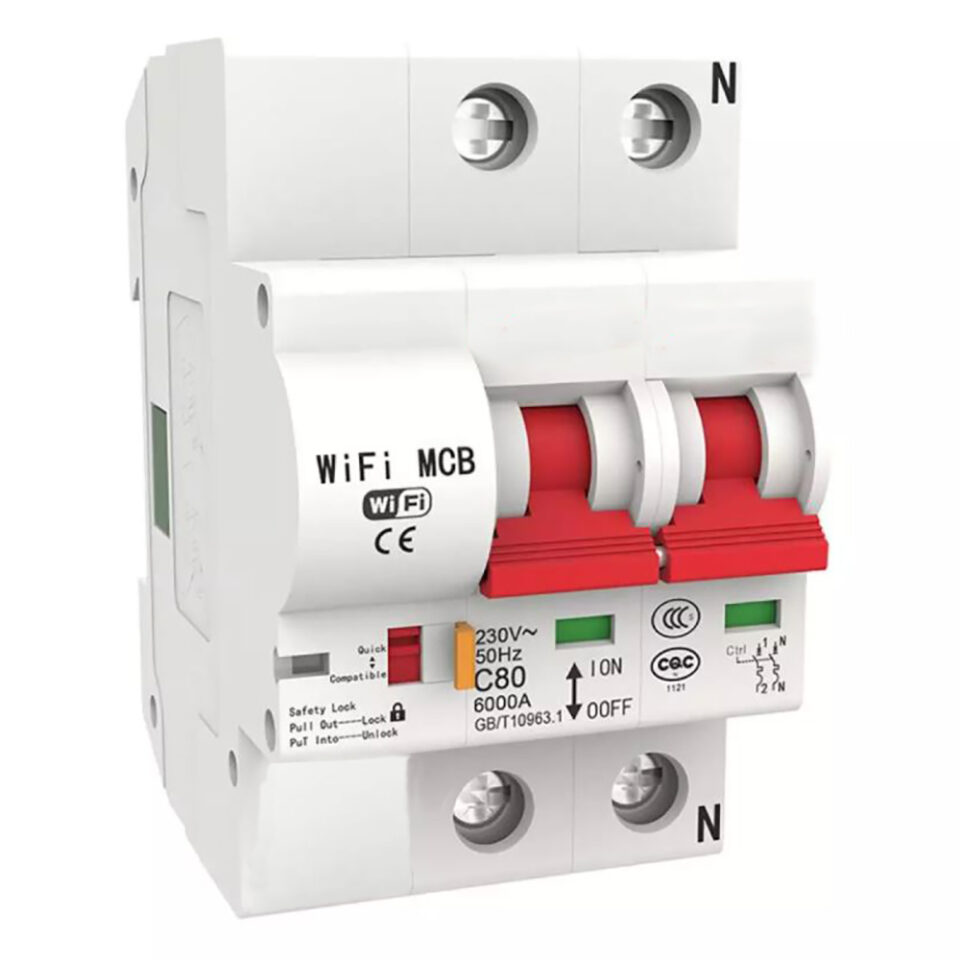 Smart-HL 2P MCB Switch WIFI Circuit Breaker