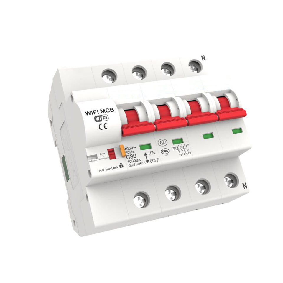 Smart-HL 4P MCB Switch WIFI Circuit Breaker