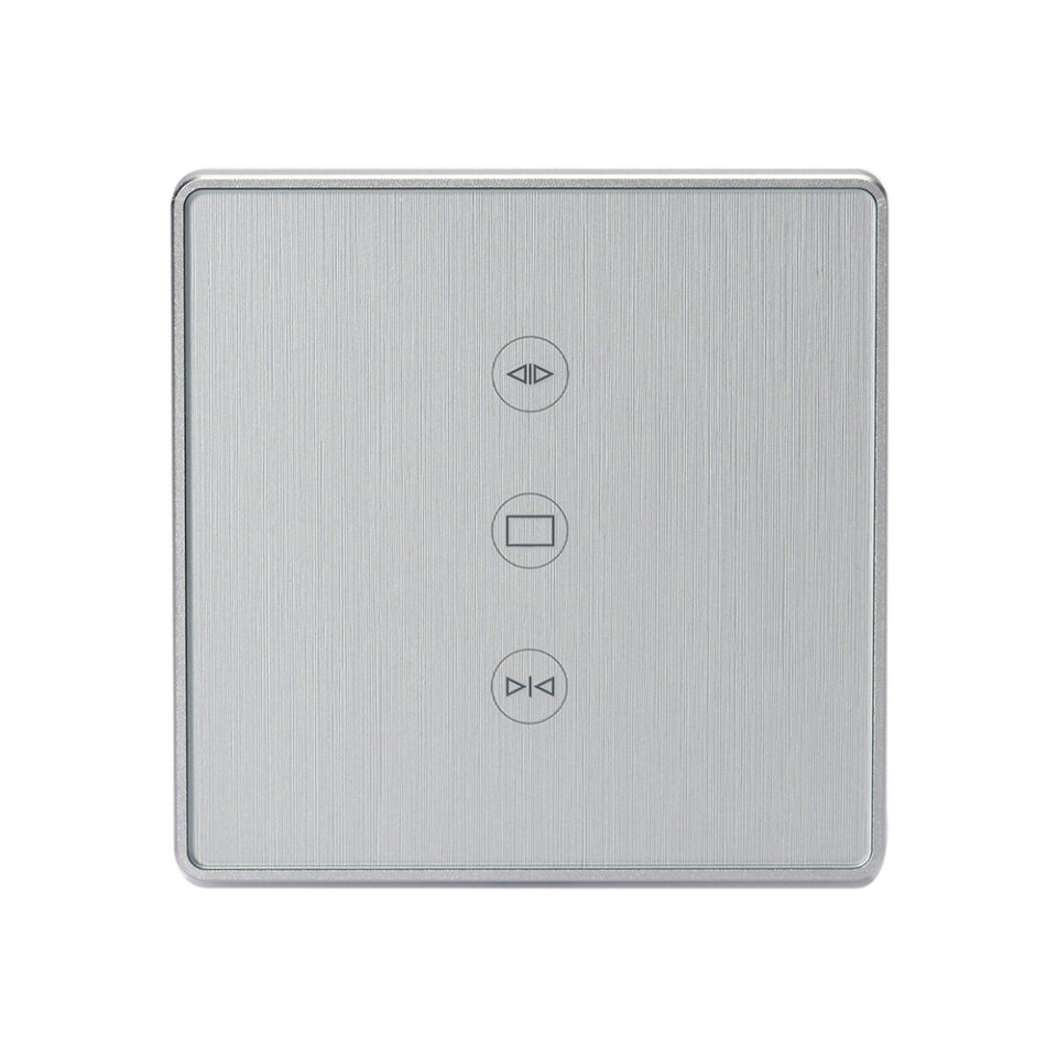 Smart-HL EU WiFi Curtain Switch with Metal Frame