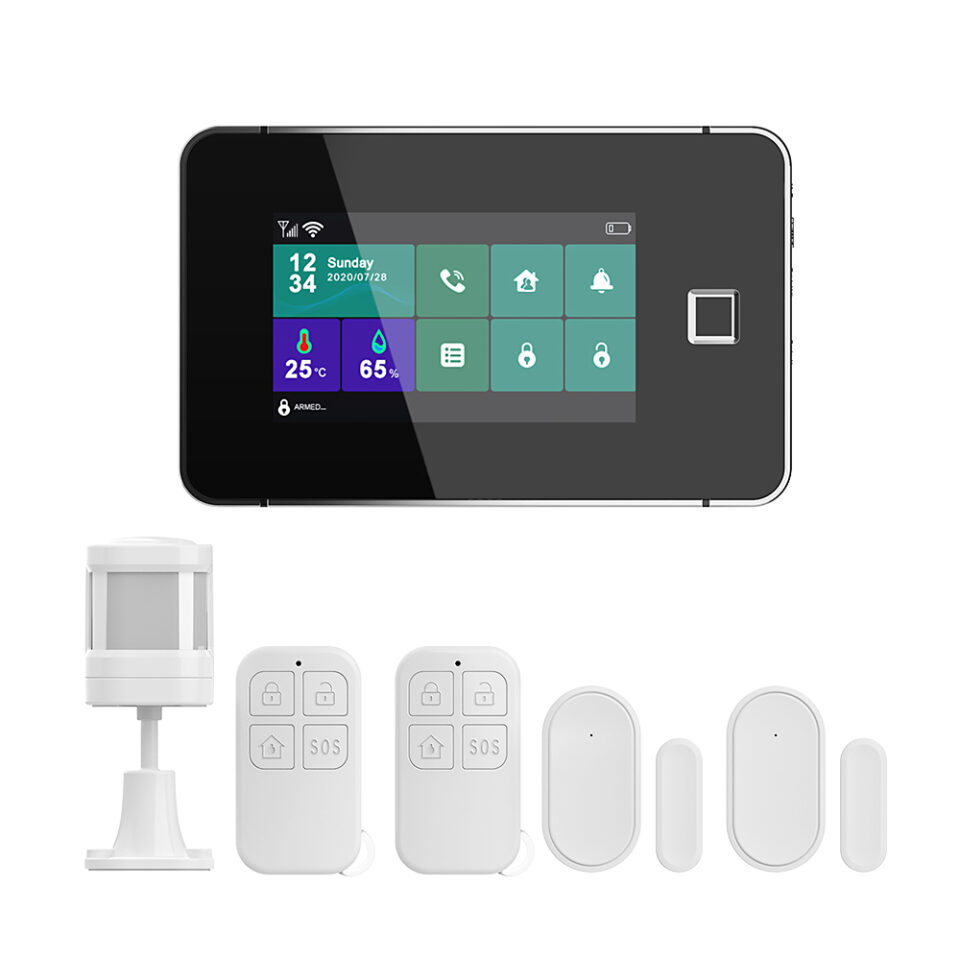 Smart-HL WiFi Fingerprint GSM Alarm System